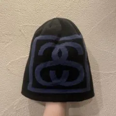 STUSSY SSリンクロゴ ビーニー ニット帽