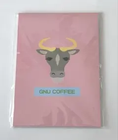GNU COFFEE メモ帳 ノート 【新品・未使用】