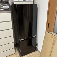Panasonic NR-BW148C 冷蔵庫 ブラック - メルカリ