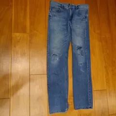 ポール・スミス ダメージ加工 ライトブルーデニム