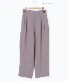 ehkasopo新品タグ付き ハイウエストパンツ グレー