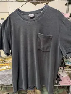 PUMA ダークグレー Tシャツ XL ポケット付き