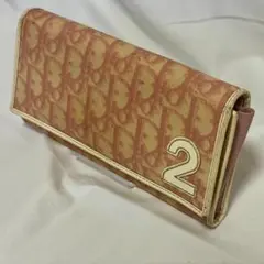 Christian Dior クリスチャンディオール トロッター 長財布 ピンクのサムネイル
