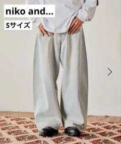 EXTRA WIDE DENIM [niko and...JEANS]のサムネイル
