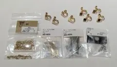 ゴールド イヤリング用金具 セット