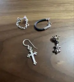 片耳用ピアスセット4点