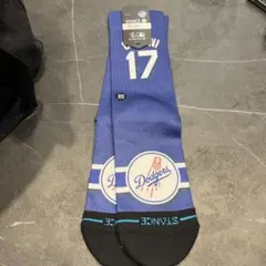 STANCE 大谷選手背番号17 Dodgers ソックス Mサイズ