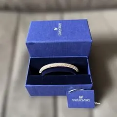 Swarovski ストーン付きブレスレット　ゴールド
