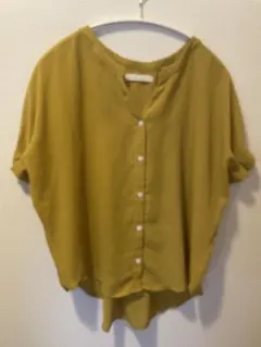 chocol raffine robe 半袖 ブラウス マスタードのサムネイル