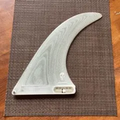 ロングボードフィン クリア スカルデザイン クリステンソン