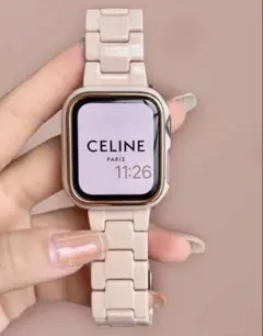 gaacal Apple Watch用バンド　ピンクベージュ