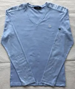 BURBERRY BLACK LABEL VネックTシャツ