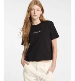 新品 GUESS JEANS ロゴTシャツ レディース　Lのサムネイル