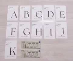 wedding★ウェディング　テーブルナンバーセット