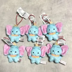 ディズニー ドリームマスコット4 プライズ品 ダンボ 6体セット