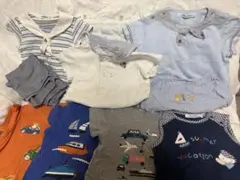 ファミリア 10点 Tシャツ ロンパース 半袖 タンクトップ ブルマー