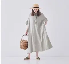 とら様専用Nest Robe ノースリーブワンピース、ストライプブラウス