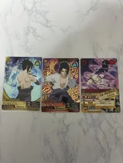 NARUTO ナルト データカードダス プロモカード 2枚セット うちはサスケ 未開封】NARUTO ナルト データカードダス プロモ 2枚 ナルトサスケ