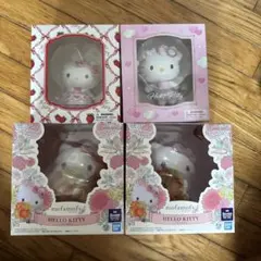 BANDAI mofamofy ハローキティ フィギュア 4点セットのサムネイル