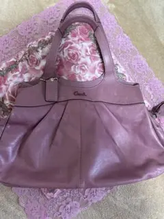 Coach 高級レザー　ハンドバッグハンドバッグ