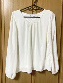 レディース　長袖ブラウス　レース　　ロペピクニック