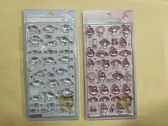 サンリオ　ボンボンドロップシール シナモンロール　マイメロディ