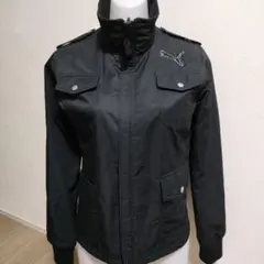 ♡美品♡プーマブラック ストーン装飾リバーシブルジャケット　М