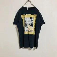 【人気】GILDANギルダン　マリリンモンロー　PIZZAピッツァ　Tシャツ　M