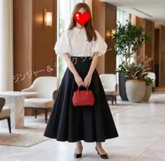 YOKO CHAN ノースリーブ バイカラー リボン トップス　タグ付き YOKO CHAN ノースリーブ バイカラー リボン トップス タグ有り - メルカリ