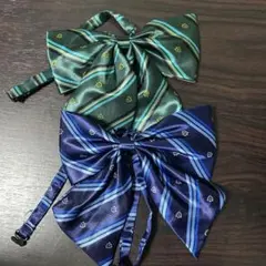 リボン 制服 青 緑