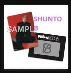 BE:FIRSTオンラインくじ B賞フォトカードセット SHUNTO / B