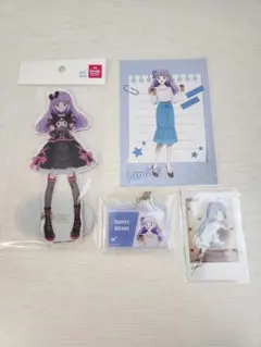 アイカツ 氷上スミレ アクスタ アクキー チェキ風カード 特典ポストカード