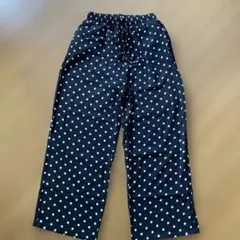 フィフス 水玉模様 ワイドパンツ 黒