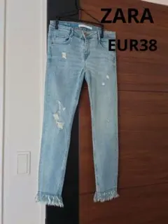 ZARA⭐ダメージフリンジデニム ♪マウジー、アングリッド、スライ、トゥデイフル