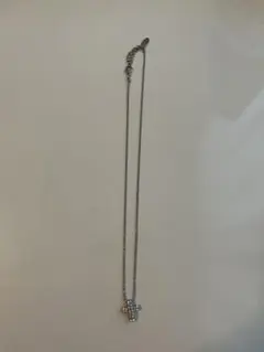 クロスモチーフ ストーンネックレス