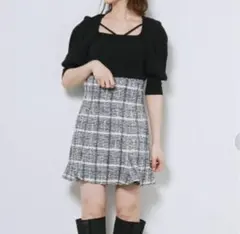 snidel フレアーミニスカショーパン 新品未使用タグ付き