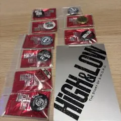 HIGH&LOW バッジ　ミラーセット