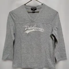 Polo Jeans Co. グレー Vネック Tシャツ M