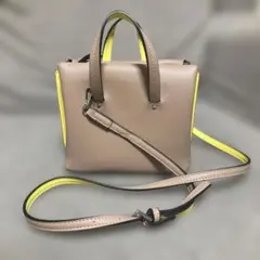 ZARA バイカラー 2way ショルダーバッグ ハンドバッグ