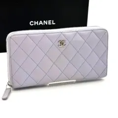 キャビアスキン chanel 長財布