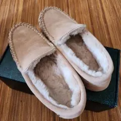 EMU モカシン CAIRNS アーモンド サイズ7 着用１回