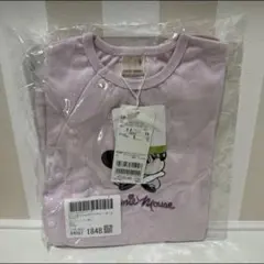 28.プティマイン　ミニー　半袖ロンパース　ピンク　80cm