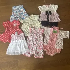 女の子夏服80㌢　7点　まとめ売り