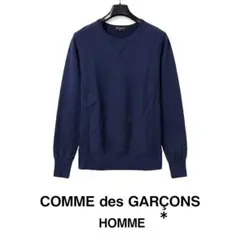 COMME des GARCONS HOMMEネイビー スウェット M
