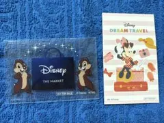 Disney THE MARKET ノベルティカード チップとデール 2点セット