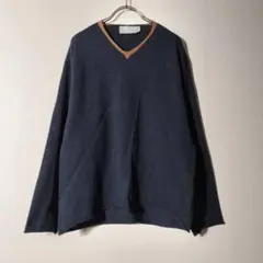 AD1999 田中期 コムデギャルソンオム Vネックニット セーター ウールのサムネイル