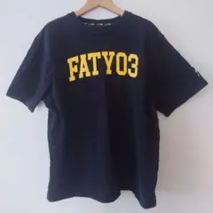 FAT エフエーティー Tシャツ FATY03 ブラック　黒T Lサイズ相当のサムネイル