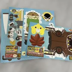 ワンピース JUMP特典 サニー号 プレミアムペーパークラフト 説明書付