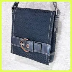 ✨美品✨コーチ COACH シグネチャーキャンバス ワンショルダーバッグ肩がけ✧