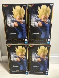 【4対セット】ドラゴンボールZ Grandista フィギュア　魔人ベジータ